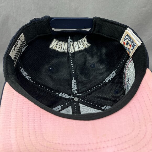New York Yankees Pro Standard MLB Snapback Hat Cap Navy Mets Subway Series Mens - Picture 14 of 16